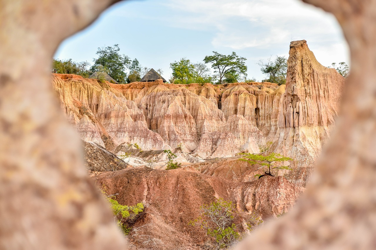 rock, structure, formation